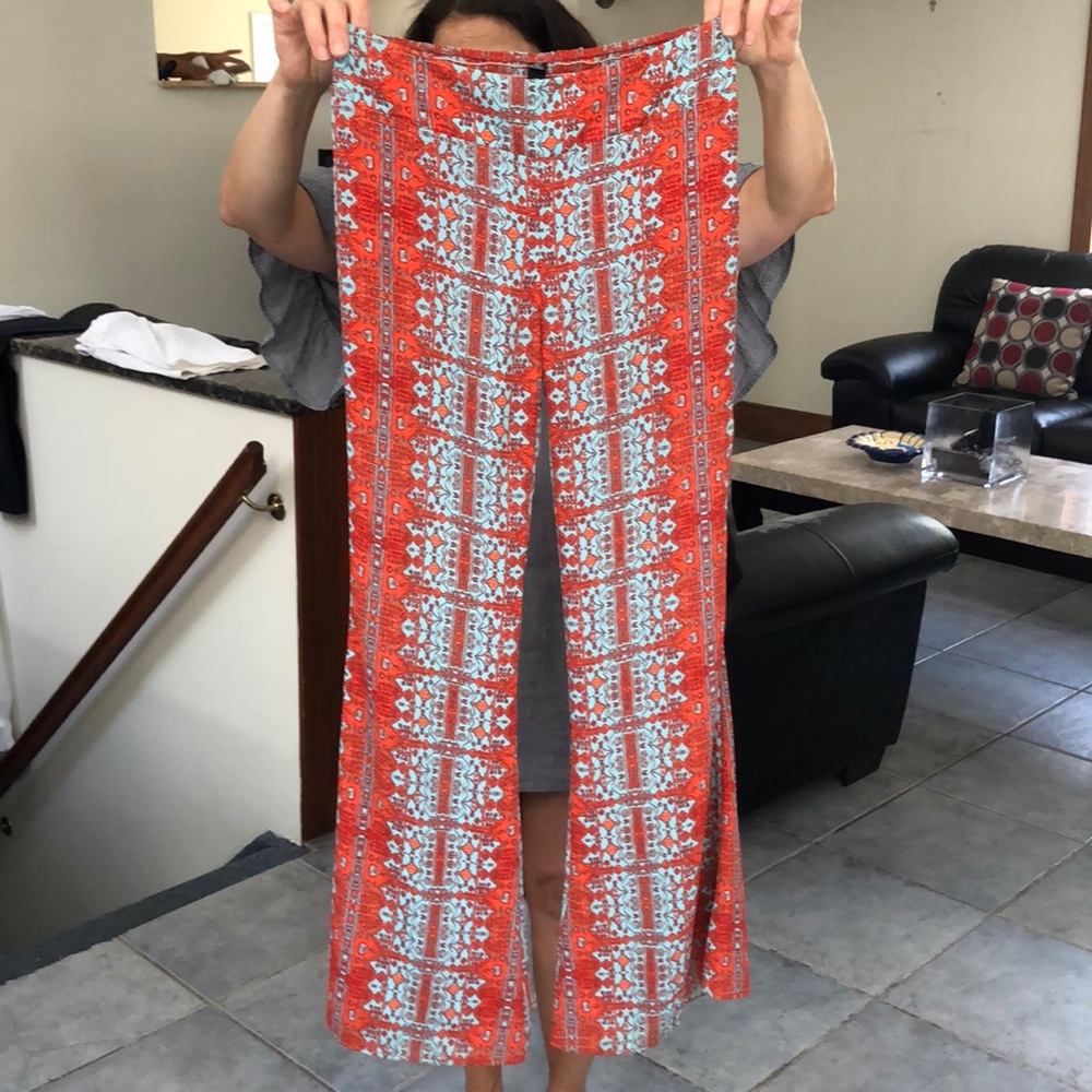DESIGN LAB FLARE SUMMER PANTS